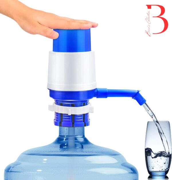 Manual Water Dispenser Pump for 20 Liter Bottle Can Easy Portable Hand Press Dispenser Pump for Universal 2-5 Gallon Bottle Can