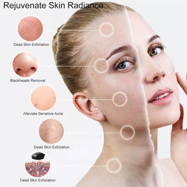 Handheld Silicone Face Scrubber Exfoliator, Ooloveminso Face Brushes for Cleansing and Exfoliating, Manual Facial Cleansing Brush, Gentle Soft Face Wash Brush for Sensitive, Delicate, Dry Skin - Image 2