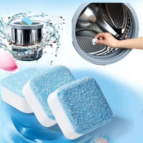 Washing Machine Cleaning Agent Effervescent Tablet Drum Automatic Washing 12PCS /1 box of washing machine effervescent tablets (12PC) - Image 4