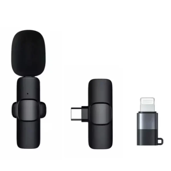 K8 Type-c Wireless Lavalier Microphone Portable Audio Video Recording Mic For Type C Android Live Game Mobile Phone Mic For Vlog Interview Podcast Live Streaming - Image 8