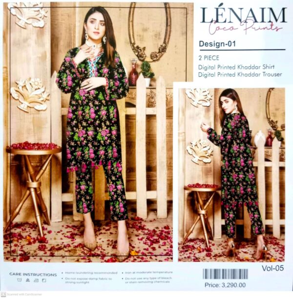 Coco Prints unstiched khaddar