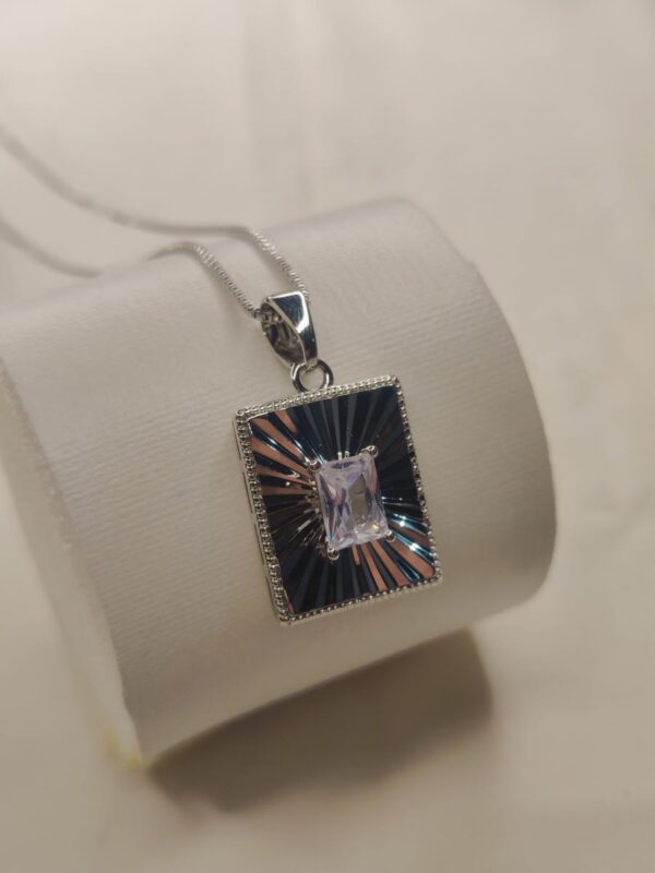 Timeless Elegance: Simple Diamond Necklace for Women & Girls – A Classic Piece for Every Occasion! - Image 4
