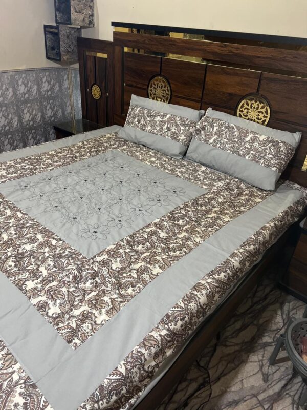 3pc Patch work bedsheets