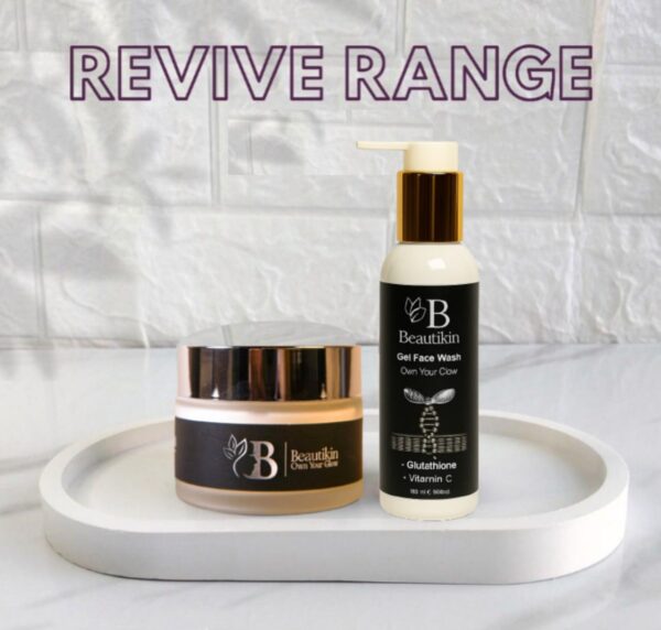 Beautikin 2 in 1 Skin care Bundle | Glutathione whitining cream | Face wash For brightining & glowing skin